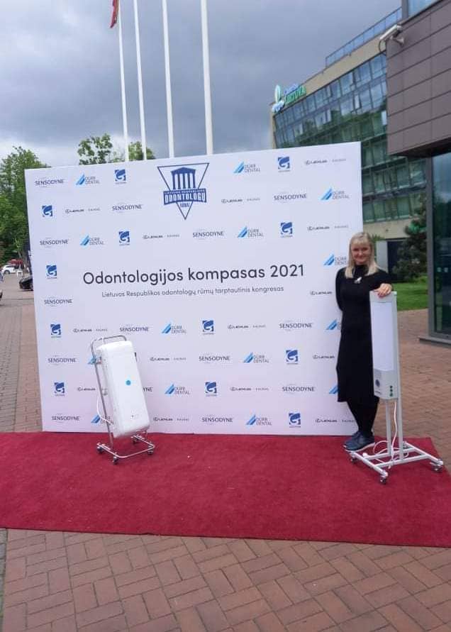 Sudalyvavome LR Odontologu Rumu organizuojamame tarptautiniame kongrese parodoje „ODONTOLOGIJOS KOMPASAS 2021 1
